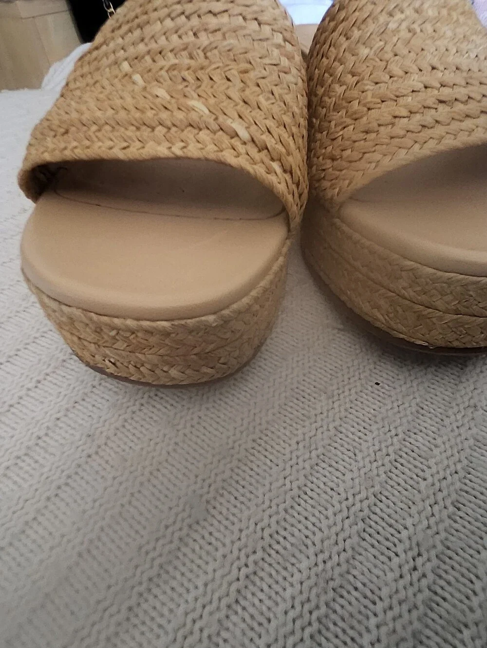 VINCE Platform Slide Sandals